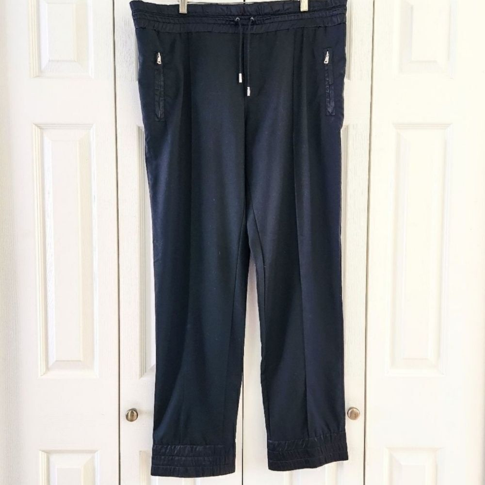 Dolce & Gabbana Black Lightweight Wool Joggers IT 48 - Approximately US Size 8